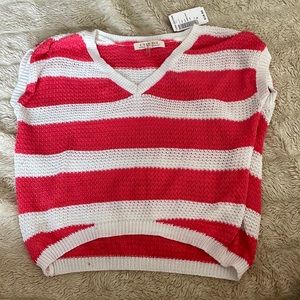 STRIPED SWEATER VEST